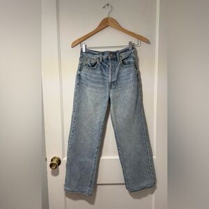 Pistola Light Blue Straight Leg Jeans